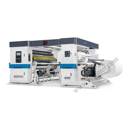 Máquina de corte de rolo Jumbo de alta velocidade
