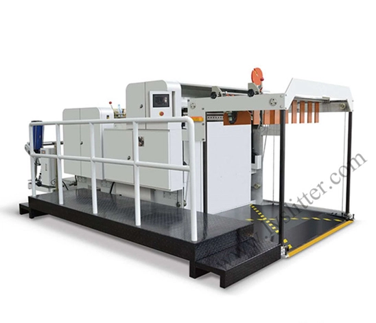 Característica da máquina de cobertura de papel