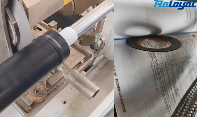Fita de PVC de isolamento elétrico Log Slitter, máquina de corte de fita