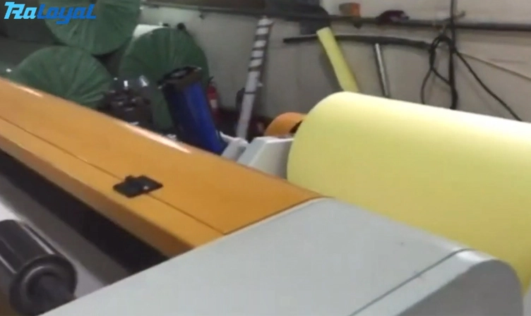 Máquina de corte de folhas de cartão de papel Raloyal