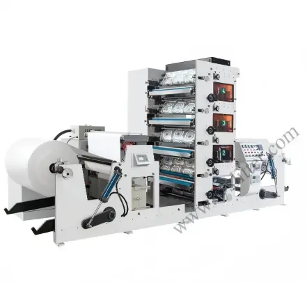 Tipo empilhado máquina de impressão Flexo