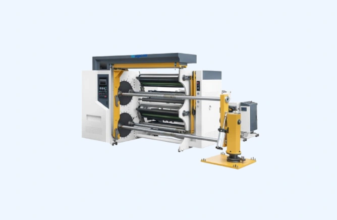Rewinder de corte de alta velocidade