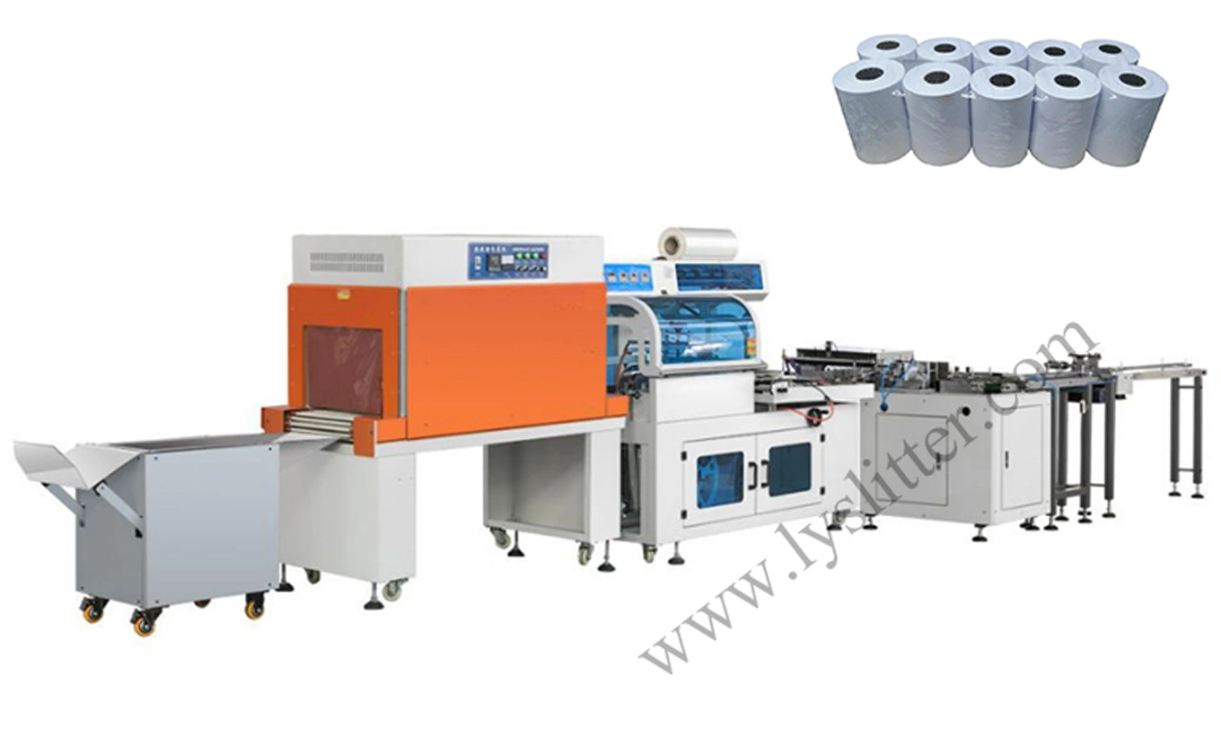 Aplicação da máquina de corte de papel térmico automático completo LY-TF