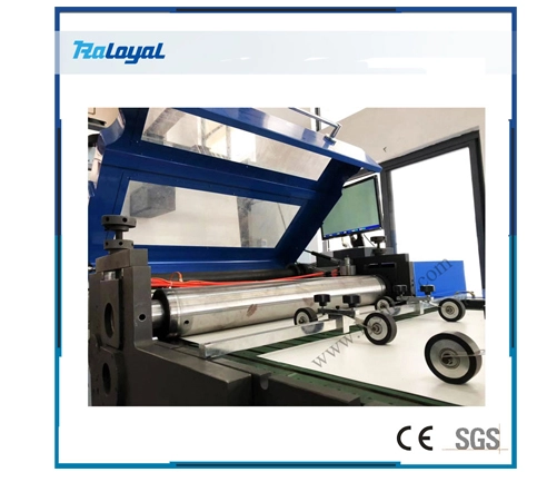 RY4-1000 máquina de impressão Flexo com folhas, teste bem-sucedido para cliente da Finlândia