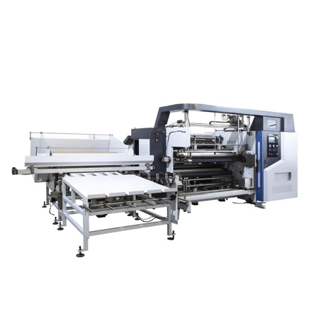 HCH3-1300R2/1700R2 Máquina Rebobinadeira de Eixo Duplo para Papel e Filme