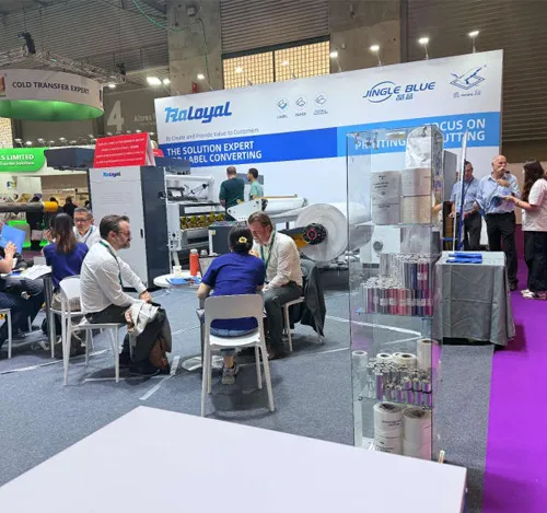Raloyal conclui com sucesso o dia 1 no Labelexpo Barcelona
