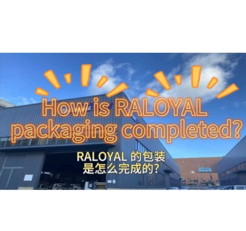 Como é concluída a embalagem Raloyal?