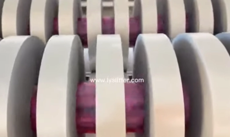 Máquina de corte de fita de mica de alta precisão